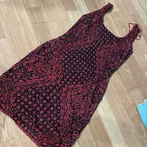 Vintage burgundy dress